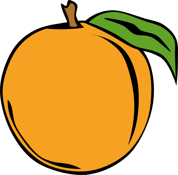 free vector Peach clip art