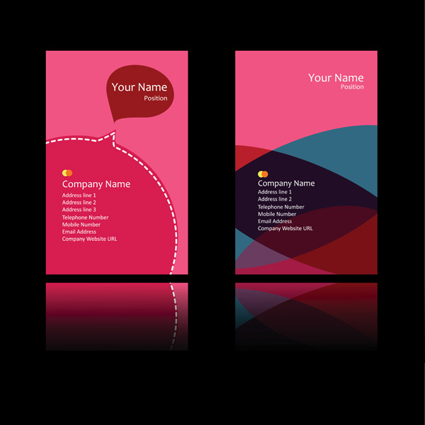 free vector Peach pink card background vector