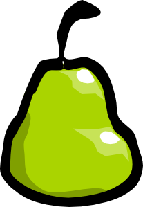 free vector Pear clip art