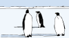 free vector Penguins clip art