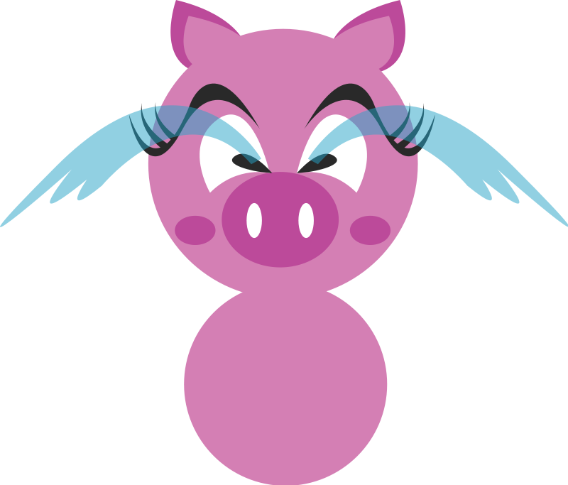 free vector Pig avatar