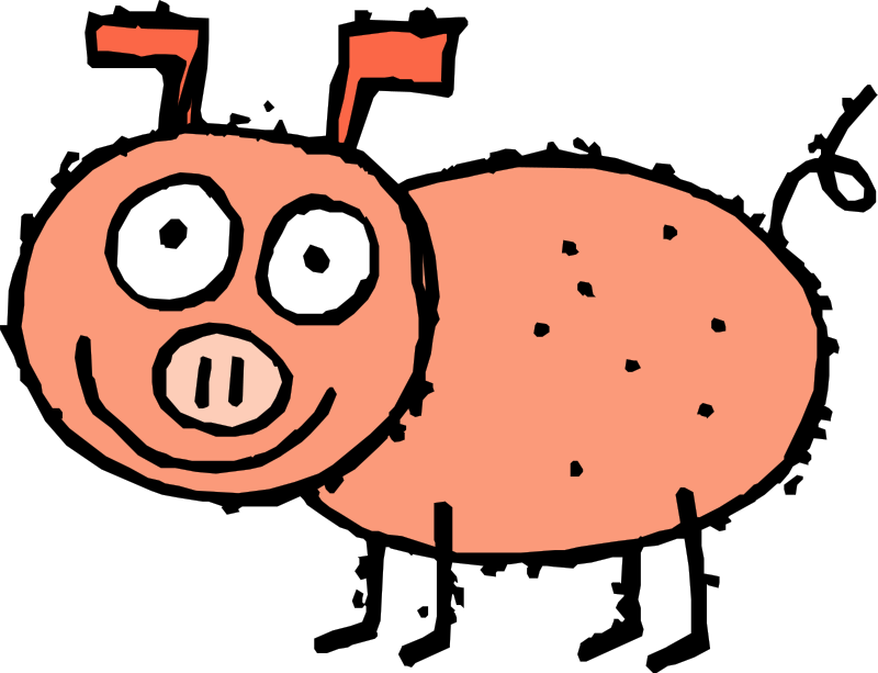 free vector Pig