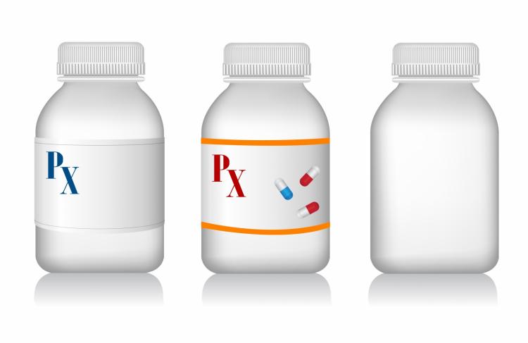 free vector Pill bottles