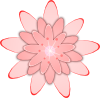 free vector Pink Flower clip art