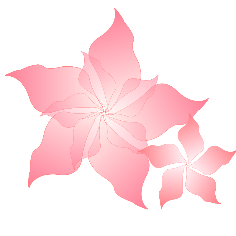 free vector Pink flower