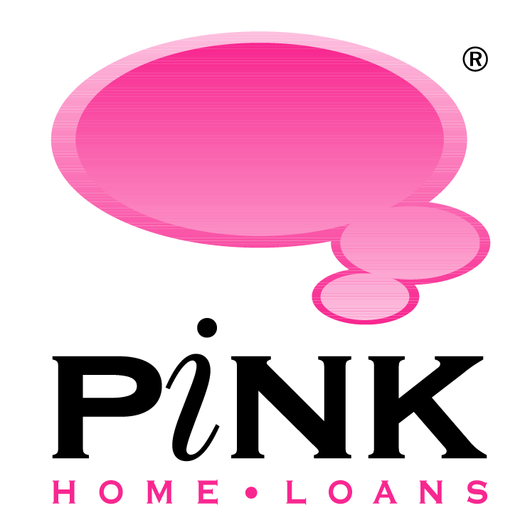 free vector Pink home loans