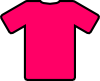 free vector Pink T Shirt clip art
