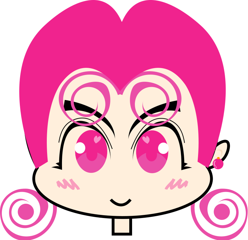 free vector Pinky lady