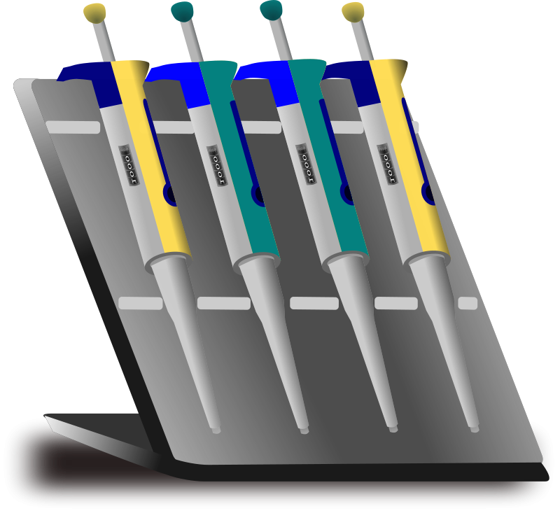 free vector Pipette stand