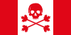 free vector Pirate Flag Of Canada clip art