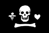 free vector Pirate Flag Stede Bonnet clip art