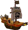 free vector Pirate Ship clip art