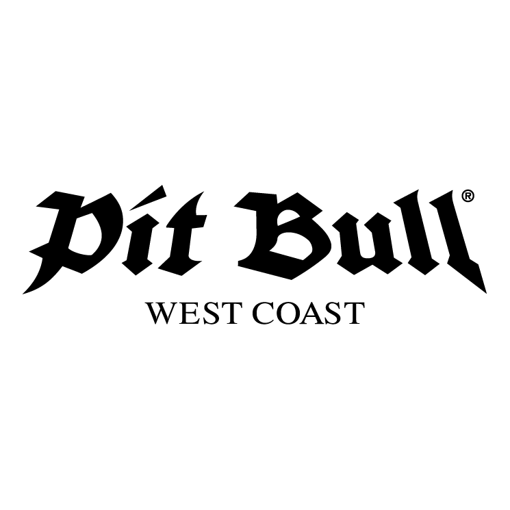 free vector Pit bull west coast