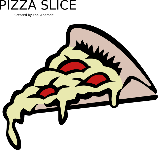 free vector Pizza Slice clip art