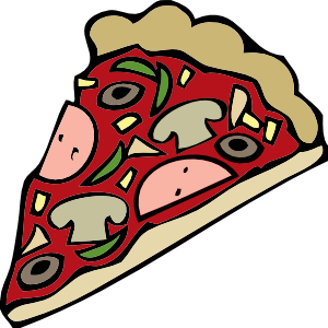 free vector Pizza Slice clip art