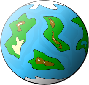 free vector Planet Symbol Globe clip art