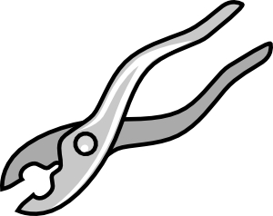 free vector Pliers clip art