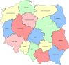free vector Poland Provinces clip art