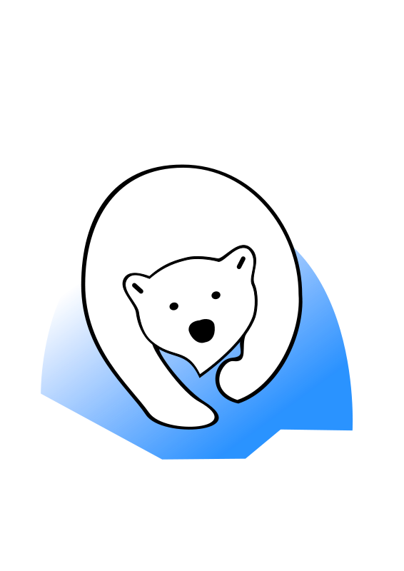free vector Polar Bear