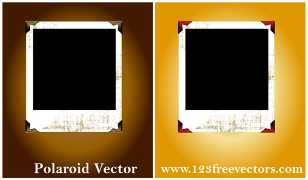 free vector Polaroid Vector