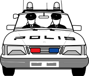 free vector Police Car clip art