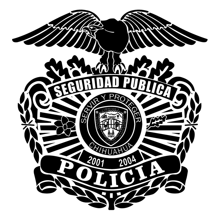 free vector Policia municipal chihuahua mexico