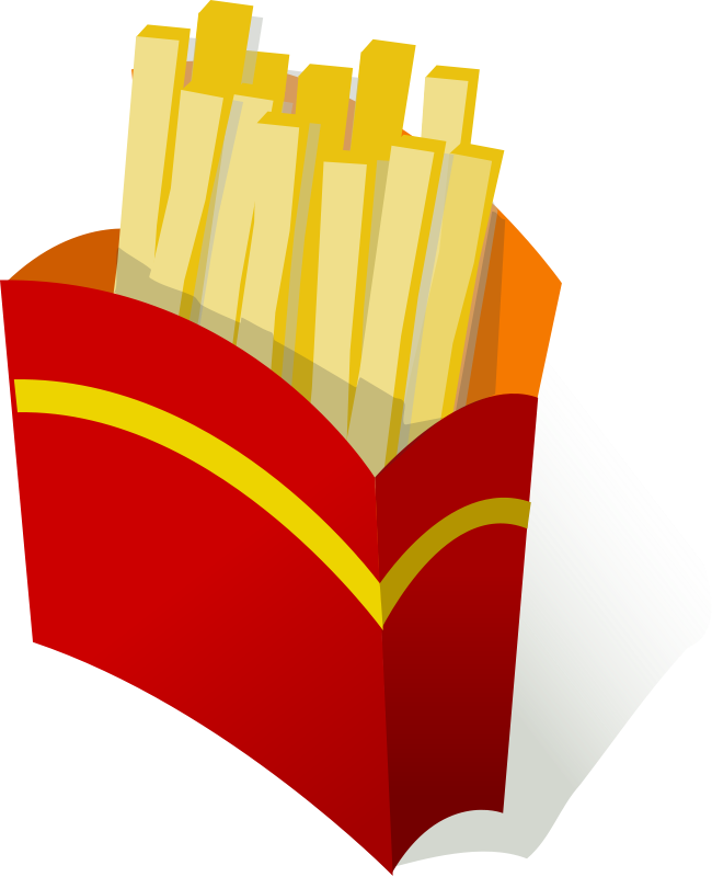 free vector Pommes frites / french fries