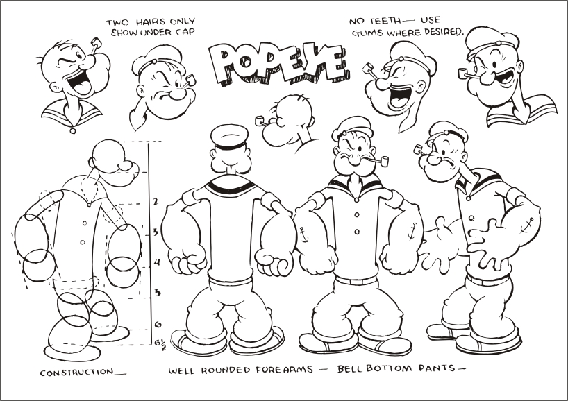 free vector Popeye official who set up vector a