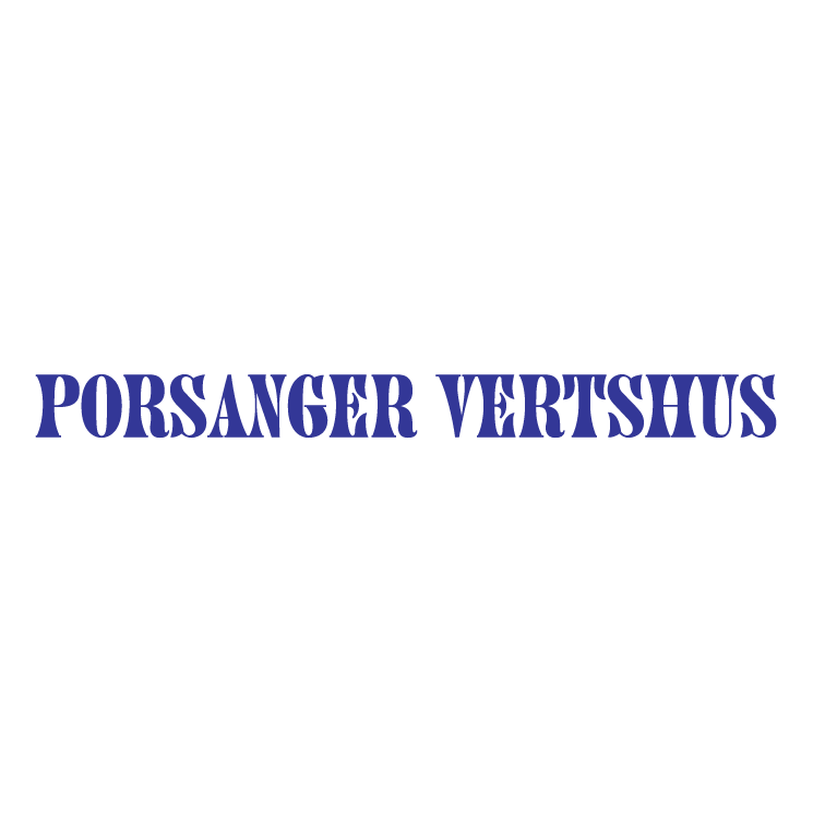 free vector Porsanger vertshus