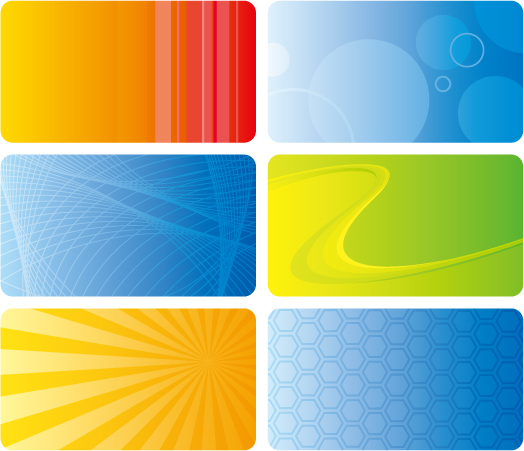 free vector Practical card background vector