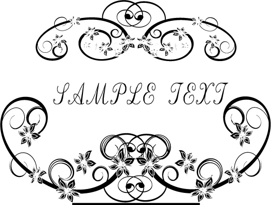 free vector Practical fashion exquisite lace pattern vector material