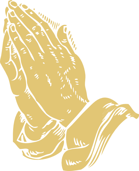 free vector Praying Hands clip art