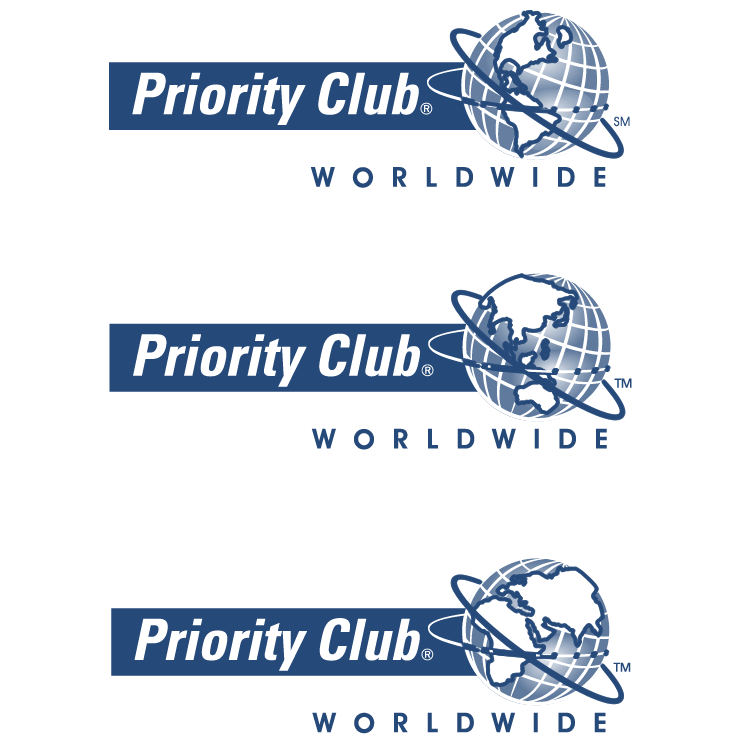 free vector Priority club worldwide