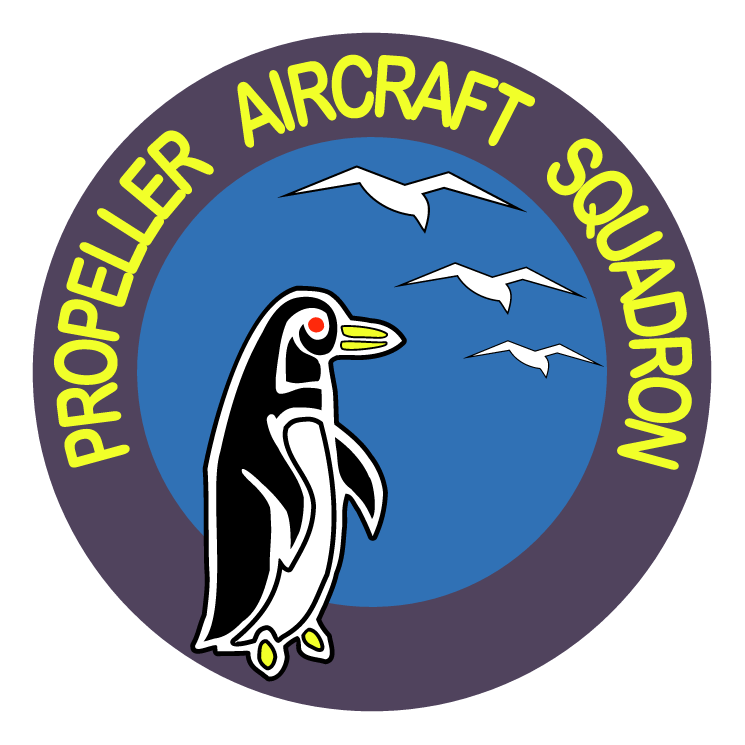free vector Propeller aircraft squadron