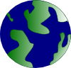 free vector Pseudo Globe clip art