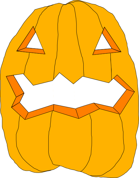 Pumpkin clip art 114866 Free Vector / 4Vector