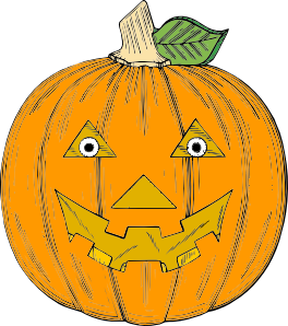 free vector Pumpkin Face clip art