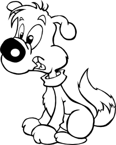 free vector Puppy Cartoon clip art
