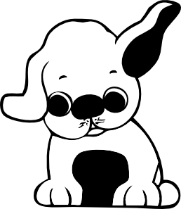 free vector Puppy clip art