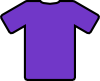 free vector Purple T Shirt clip art