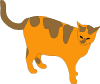 free vector Pussy Cat clip art