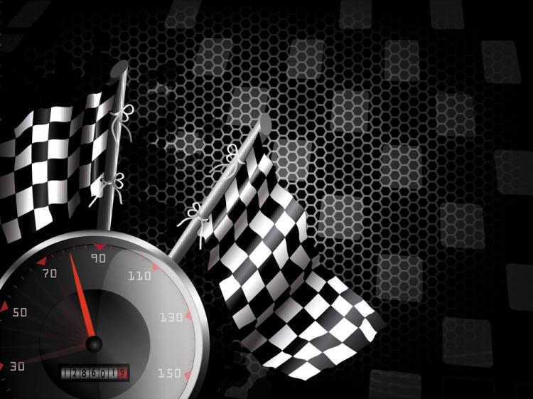 free vector Racing theme background pattern 04 vector