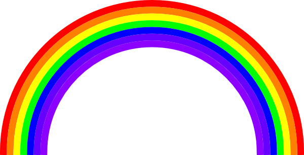 Download Rainbow clip art (107687) Free SVG Download / 4 Vector