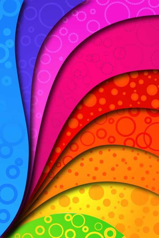 Rainbow Colors on Background (18522) Free EPS Download / 4 Vector