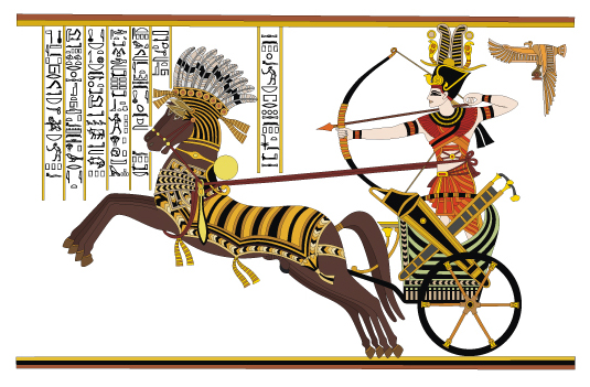 free vector Ramses ii battle of stone diego card vector