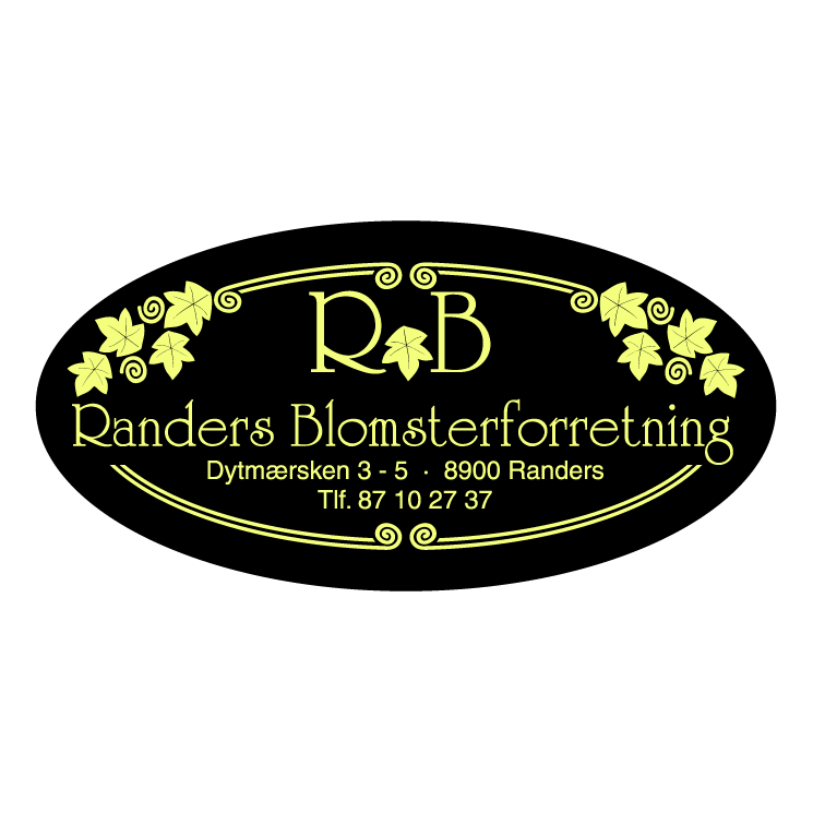 free vector Randers blomsterforretning