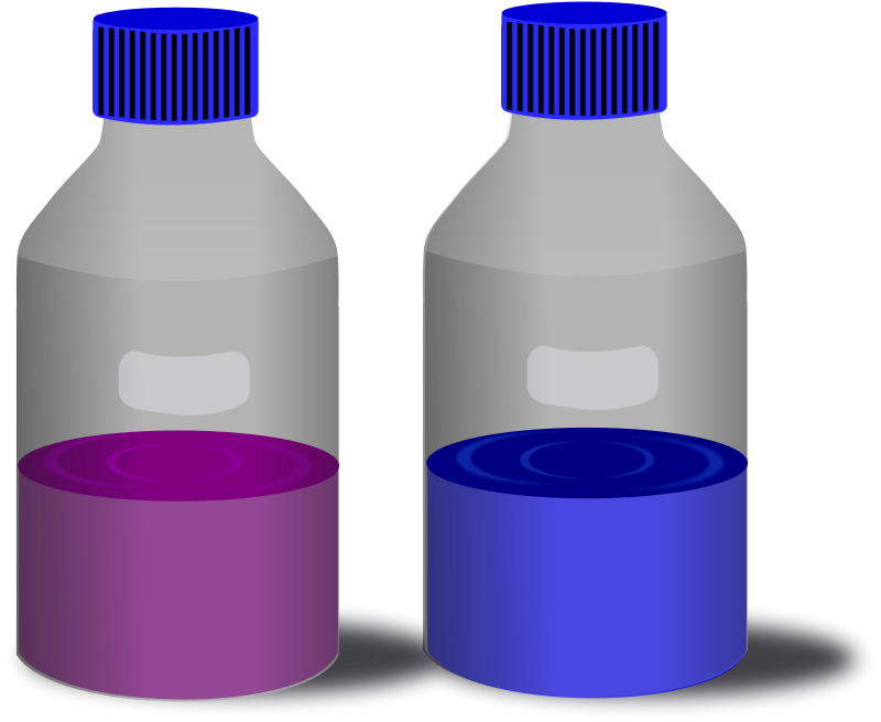 free vector Reagent Bottle