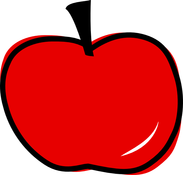 Download Red Apple clip art (113660) Free SVG Download / 4 Vector