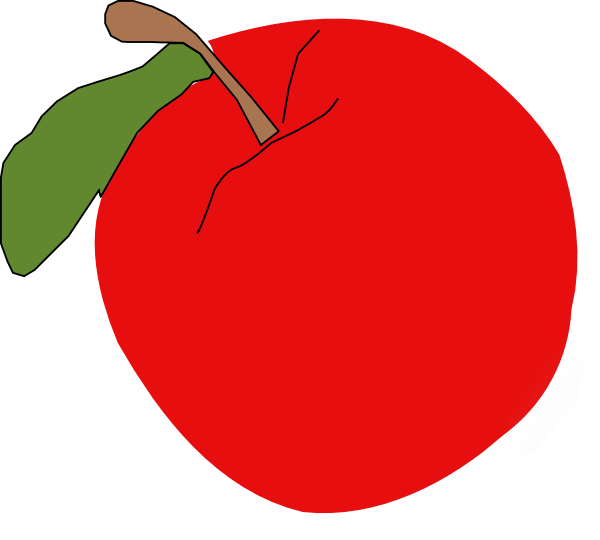 apple clipart vector - photo #12