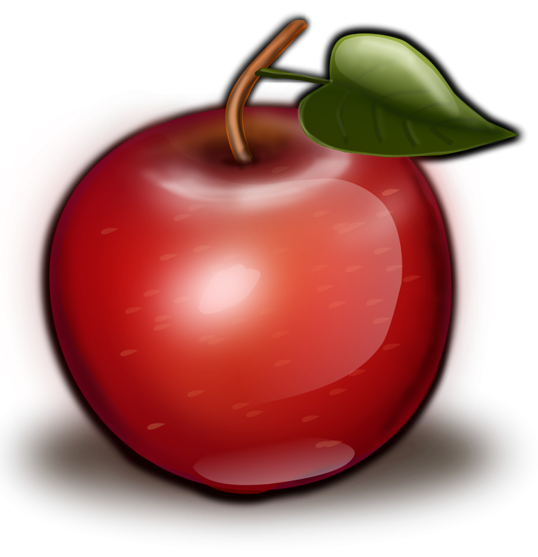 free vector Red Apple II